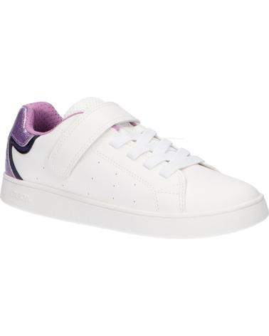  Casual sneakers for girl GEOX J36LRA 0BCKC J ECLYPER  C1030 WHITE