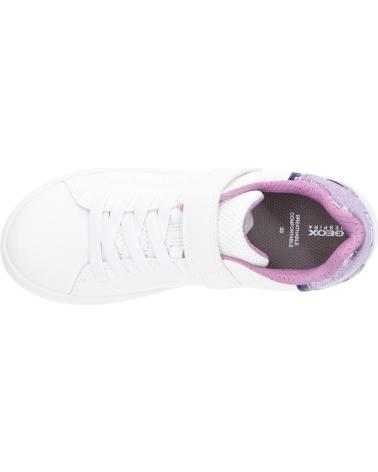  Casual sneakers for girl GEOX J36LRA 0BCKC J ECLYPER  C1030 WHITE
