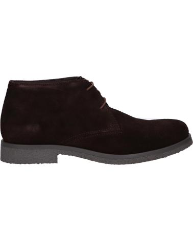 Man shoes GEOX U0458A 00022 U CLAUDIO  C6024 DK COFFEE