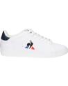 Sportif LE COQ SPORTIF  pour Homme 2423203 COURTSET2  OPTICAL WHITE-DRESS BLUE