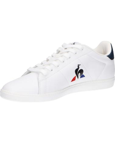 Sportif LE COQ SPORTIF  pour Homme 2423203 COURTSET2  OPTICAL WHITE-DRESS BLUE