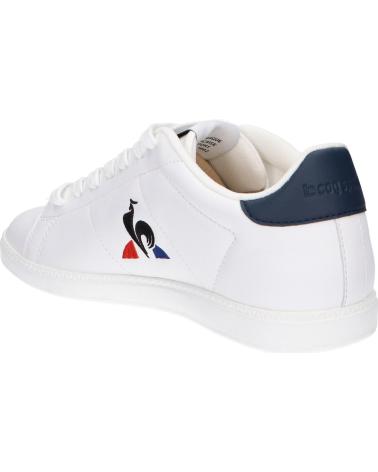 Sportif LE COQ SPORTIF  pour Homme 2423203 COURTSET2  OPTICAL WHITE-DRESS BLUE