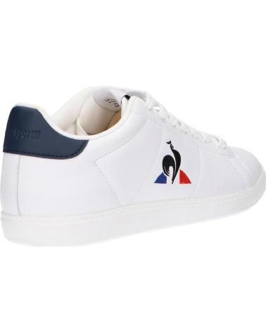 Sportif LE COQ SPORTIF  pour Homme 2423203 COURTSET2  OPTICAL WHITE-DRESS BLUE