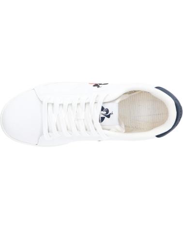 Sportif LE COQ SPORTIF  pour Homme 2423203 COURTSET2  OPTICAL WHITE-DRESS BLUE