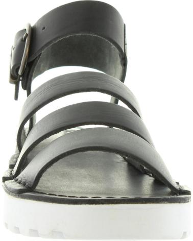 Woman Sandals KICKERS 470900-55 CLIPPER  81 NOIR-BLANC