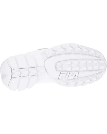 Woman sports shoes FILA 1010610 91X DISRUPTOR  WHITE WHITE