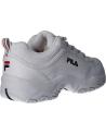 Zapatillas deporte FILA  de Mujer FFT0009 10004 STRADA LOW  WHITE