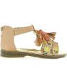 Sandalen Flower Girl  für Mädchen 340210-B1080  L NATURAL-NUDE