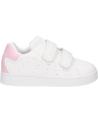 girl Zapatillas deporte GEOX B365MA 000BC B ECLYPER  C0814 WHITE-LT PINK