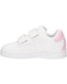 Zapatillas deporte GEOX  de Niña B365MA 000BC B ECLYPER  C0814 WHITE-LT PINK