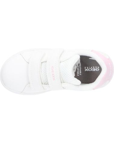 girl Zapatillas deporte GEOX B365MA 000BC B ECLYPER  C0814 WHITE-LT PINK