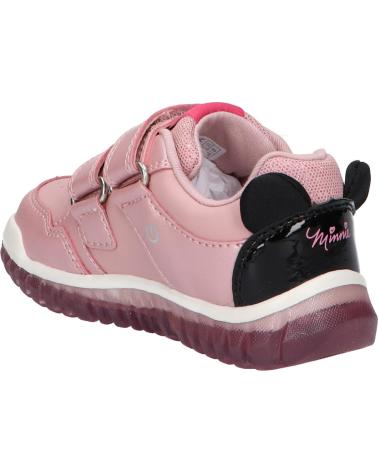 Sportif GEOX  pour Fille B4661B 0AJ02 B LIGHTYLOO  C8179 OLD ROSE-BLACK