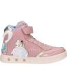 Botines GEOX  de Niña J468WG 011KN J SKYLIN  C8W2U LT ROSE-PLATINUM