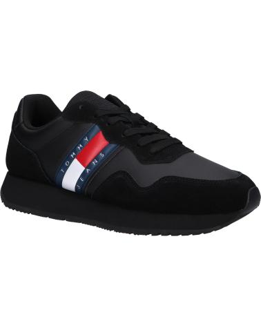 Deportivas TOMMY HILFIGER  de Hombre EM0EM01316 MODERN RUNNER  BDS BLACK