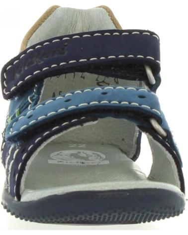 girl and boy Sandals KICKERS 279114-10 BOPING  10 MARINE BLUE