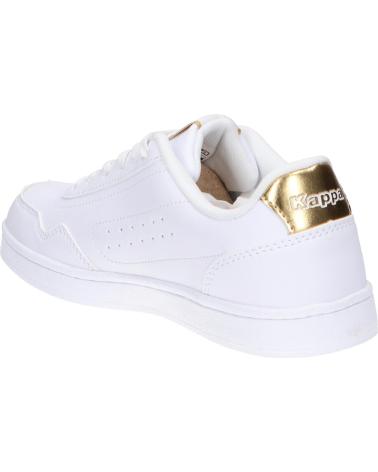Lässige sneaker für damen KAPPA  für  331N6DW GARRET WO  A01 WHITE-YELLOW GOLD