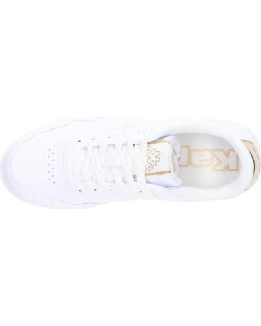 Lässige sneaker für damen KAPPA  für  331N6DW GARRET WO  A01 WHITE-YELLOW GOLD