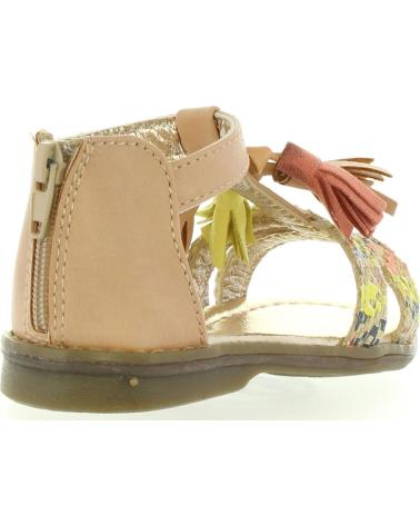 girl Sandals Flower Girl 340210-B1080  L NATURAL-NUDE