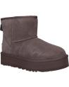 Woman and girl boots UGG 1143700K CLASSIC MINI PLATFORM  THUNDER CLOUD