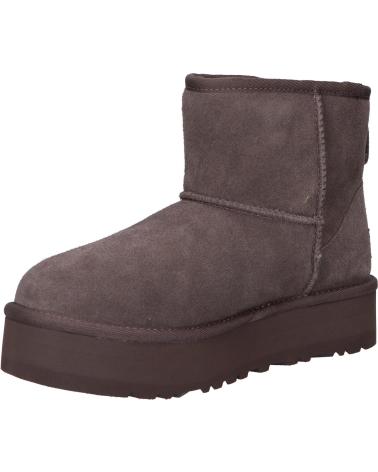 Woman and girl boots UGG 1143700K CLASSIC MINI PLATFORM  THUNDER CLOUD