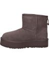 Woman and girl boots UGG 1143700K CLASSIC MINI PLATFORM  THUNDER CLOUD
