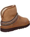 Botines UGG  de Mujer 1158262 CLASSIC MINI CRESCENT  CHESTNUT