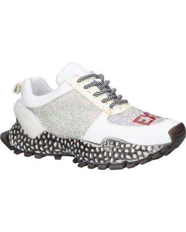 Woman Trainers EXE SY-670  LEATHER WHITE