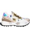  Casual sneakers for women EXE D190608-17  PU WHITE BEIGE