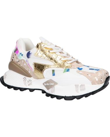  Casual sneakers for women EXE D190608-17  PU WHITE BEIGE