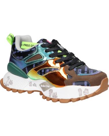  Casual sneakers for women EXE D190608-5  TEXTIL BLUE GREEN