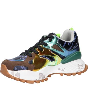  Casual sneakers for women EXE D190608-5  TEXTIL BLUE GREEN