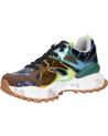  Casual sneakers for women EXE D190608-5  TEXTIL BLUE GREEN