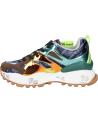 Casual sneakers for women EXE D190608-5  TEXTIL BLUE GREEN
