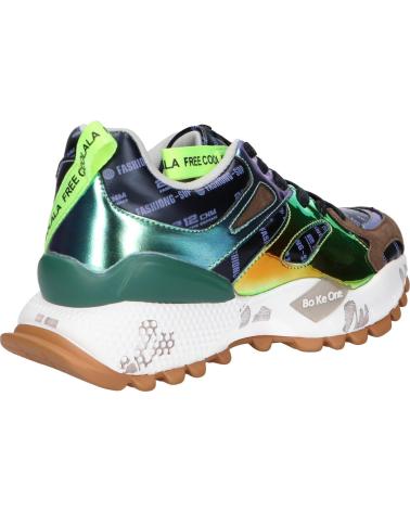  Casual sneakers for women EXE D190608-5  TEXTIL BLUE GREEN