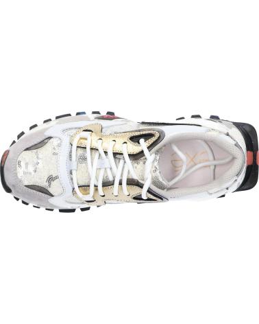 Deportivas EXE  de Mujer 134-10  LEATHER GREY SILVER