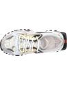 Deportivas EXE  de Mujer 134-10  LEATHER GREY SILVER