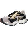 Deportivas EXE  de Mujer 134-10  LEATHER GREY BLACK