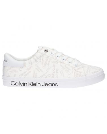 Sneaker CALVIN KLEIN  für Damen YW0YW006570K6 LOW PROFILE  0K6 DENIM WHITE AOP