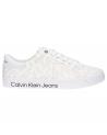 Sneaker CALVIN KLEIN  für Damen YW0YW006570K6 LOW PROFILE  0K6 DENIM WHITE AOP