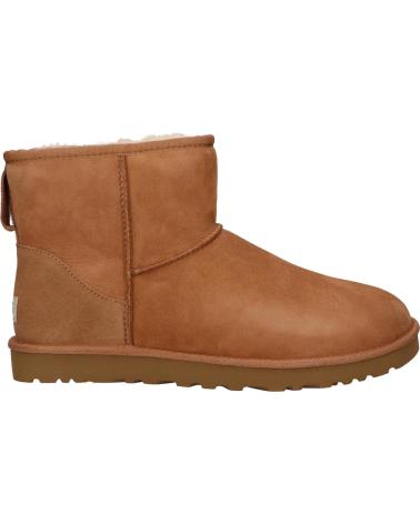 Man Mid boots UGG 1002072 CLASSIC MINI  CHESTNUT