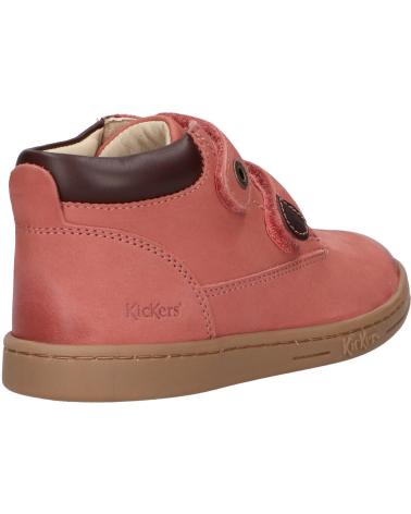 boy Mid boots KICKERS 571987-30 TACKEASY GOLF  131 ROSE CLAIR