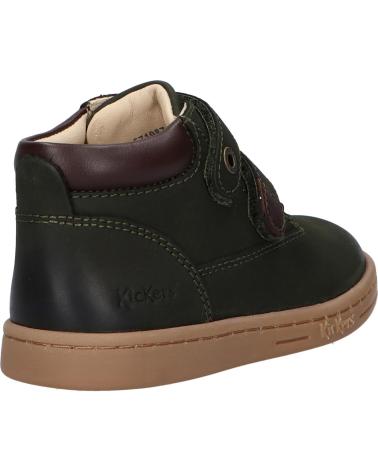 boy Mid boots KICKERS 571987-30 TACKEASY GOLF  20 KAKI