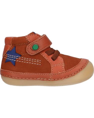 girl and boy Mid boots KICKERS 972440-10 SOKISTIC  116 CAMEL ETOILE