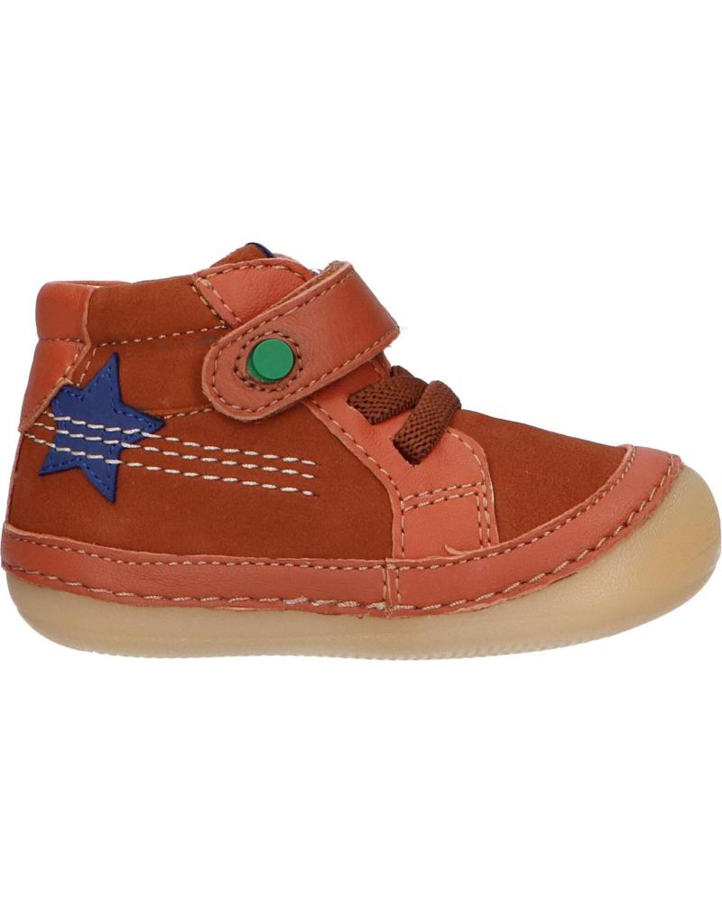 Stivaletti KICKERS  per Bambina e Bambino 972440-10 SOKISTIC  116 CAMEL ETOILE