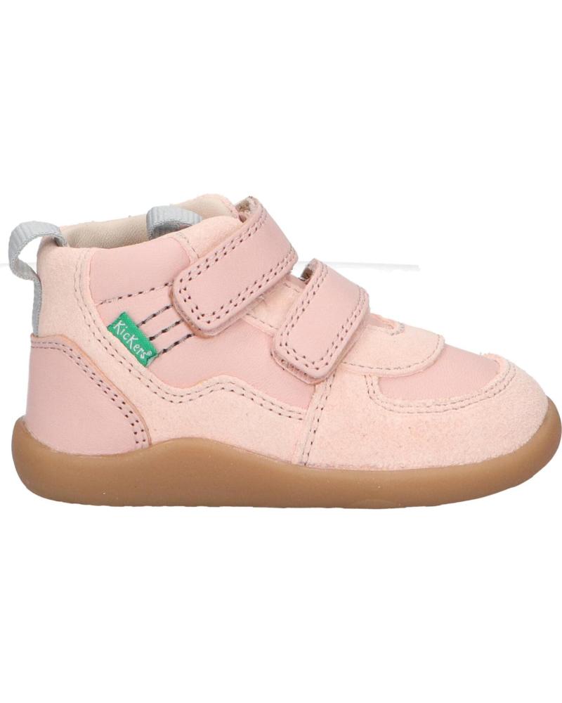 Bottines KICKERS  pour Fille et Garçon 972590-10 KICKFRESHO  131 ROSE CLAIR