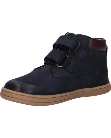 boy Mid boots KICKERS 571987-10 TACKEASY GOLF  10 MARINE
