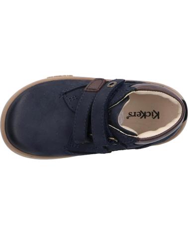 boy Mid boots KICKERS 571987-10 TACKEASY GOLF  10 MARINE