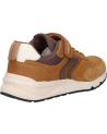 girl and boy Trainers GEOX J46H0D 0MEFU J ROONER  C2266 DK YELLOW-COFFEE