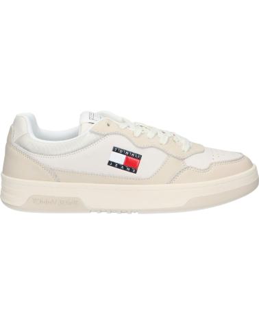 Deportivas TOMMY HILFIGER  de Hombre EM0EM01443 CUPSOLE LEATHER ESS  ACG NEWSPRINT