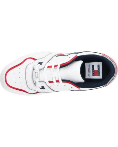 Deportivas TOMMY HILFIGER  de Hombre EM0EM01463 RETRO BASKET CUPSOLE  XLC SWEET CAYENNE